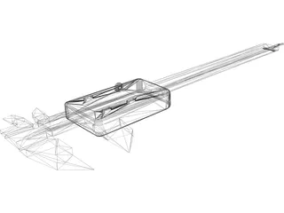 Mitutoyo Digital Caliper 3D Model preview