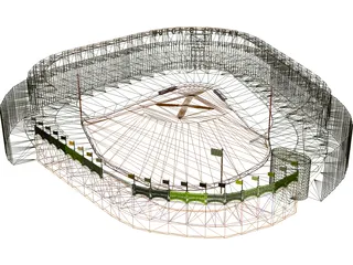 Stadium 3D Model preview
