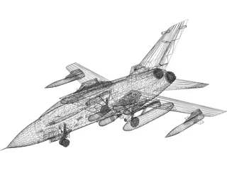Panavia Tornado IDS 3D Model preview