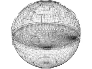 Borg Sphere 3D Model preview