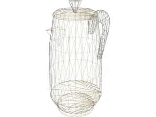 Coffee Pot 3D Model preview