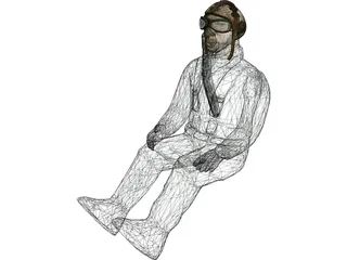 IIWW Pilot 3D Model preview