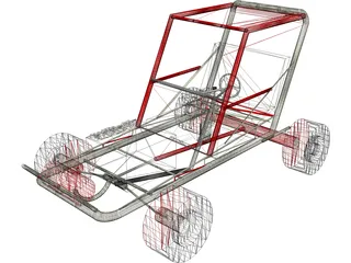 Buggy 3D Model preview