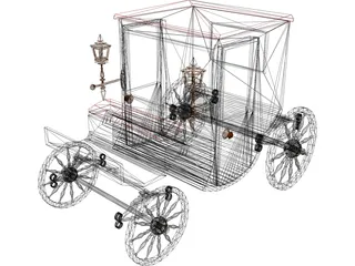 Carriage 3D Model preview
