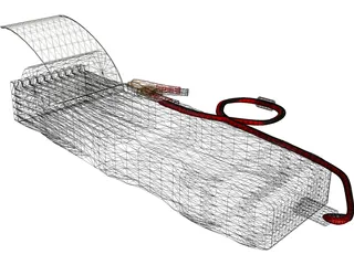 ED-18 Battery Tester 3D Model preview