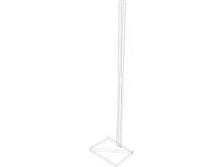 Broucher Rack 3D Model preview