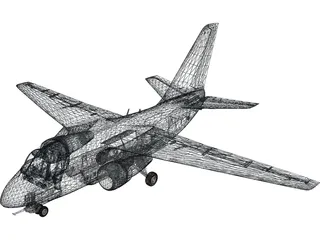 ES 3A Shadow 3D Model preview