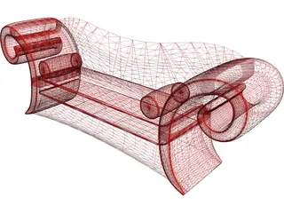 Sofa 3D Model preview