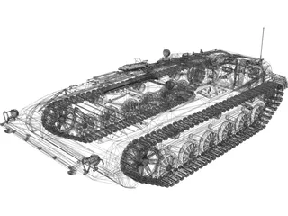 BMP-1 3D Model preview