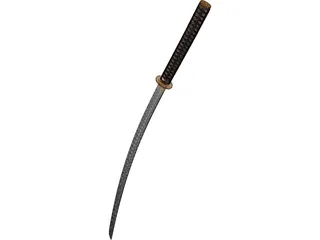 Katana 3D Model preview