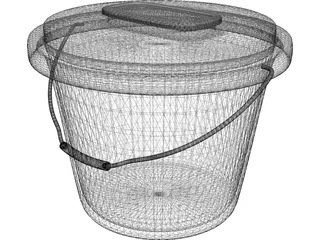 Bucket 3D Model preview
