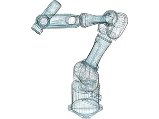Mitsubishi PA10 Robot 3D Model preview