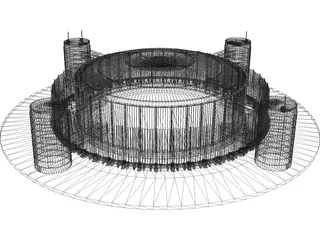 Factory 3D Model preview
