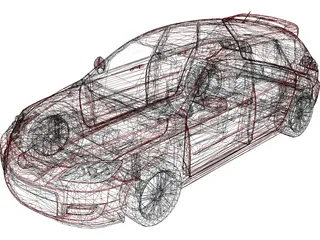 Mazda 3 3D Model preview