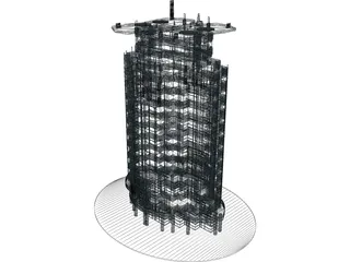Small Tower 3D Model preview