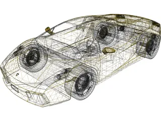 Lamborghini Gallardo 3D Model preview