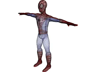 Spider Man 3D Model preview