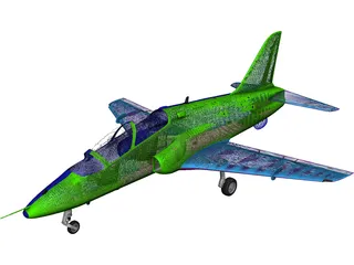 BAE Hawk T1A 3D Model preview