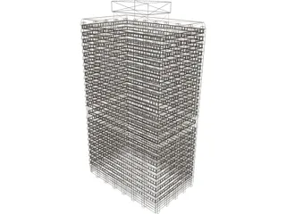 Oxford Street Office Building 3D Model preview