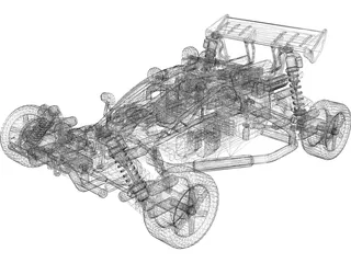 Xcalibur Rally Buggy 3D Model preview