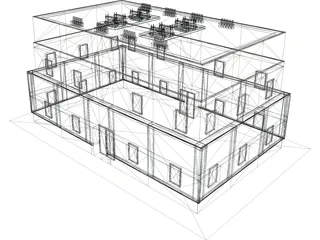 House 3D Model preview