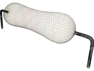 Resistor 1 Kilohm 3D Model preview
