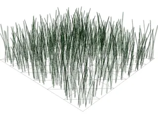 Grass 3D Model preview