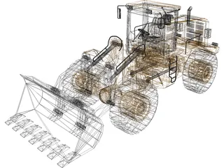 Caterpillar T530 3D Model preview