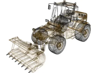 JCB 435b 3D Model preview