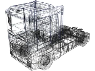 Renault Magnum 3D Model preview