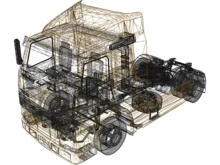 Volvo FH16 3D Model preview