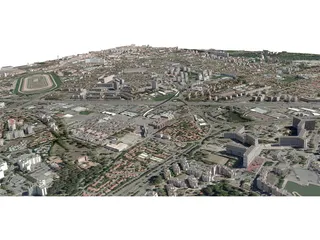 Toulouse City (France) [Part 3/4] 3D Model preview
