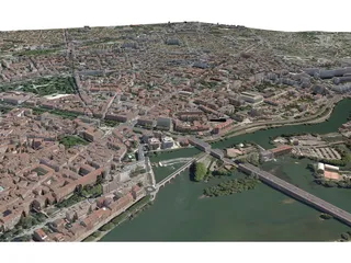 Toulouse City (France) [Part 4/4] 3D Model preview