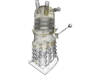 Dalek 3D Model preview