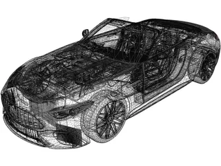 Mercedes-AMG SL63 (2022) 3D Model preview