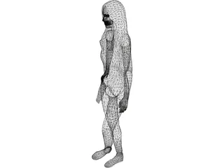 Sophia 3D Model preview