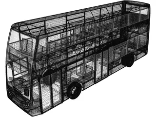 Optare MetroDecker (2014) 3D Model preview