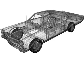 Pontiac GTO (1967) 3D Model preview