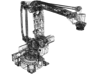 ABB IRB 460 3D Model preview