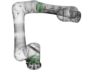 Fanuc Crx-10Ai Robot 3D Model preview