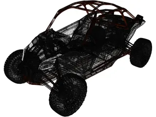 Can Am Maverick (2019) 3D Model preview