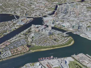 Tampa City, USA (2023) 3D Model preview