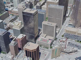 Denver City, CO, USA (2023) 3D Model preview