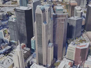 Dallas City, TX, USA (2022) 3D Model preview