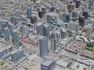 San Diego City, USA (2023) 3D Model preview