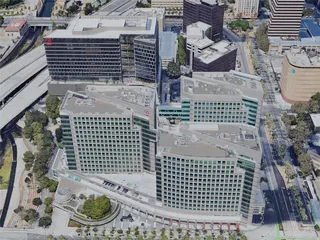 San Jose City, USA (2023) 3D Model preview