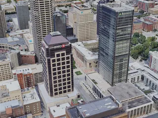 Indianapolis City, IN, USA (2022) 3D Model preview