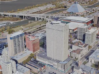 Memphis City, USA (2022) 3D Model preview