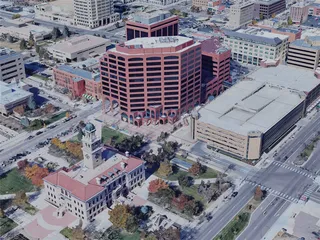 Colorado Springs City, USA (2022) 3D Model preview