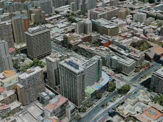 Santiago City, Chile (2022) 3D Model preview
